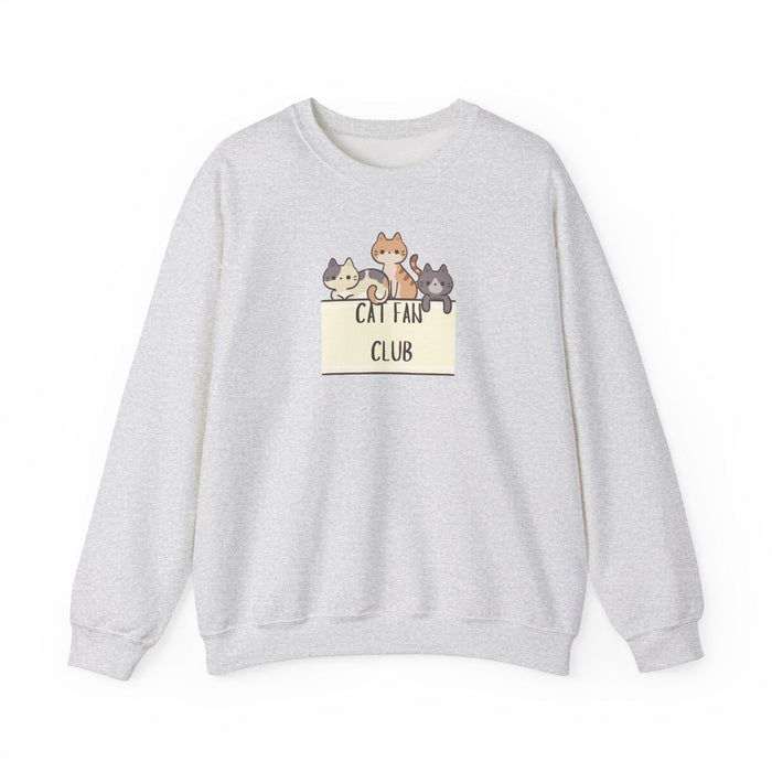 Cat Fan Club Sweatshirt - PetXcite