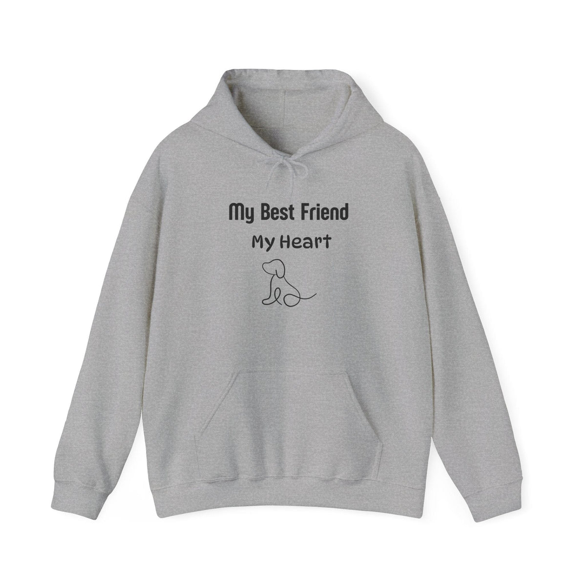 My Best Friend My Heart Hoodie - PetXcite