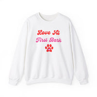 Love At First Bark Sweatshirt - PetXcite