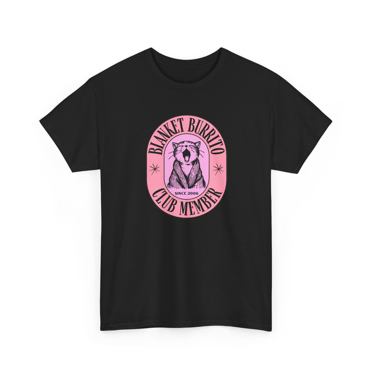 Blanket Burrito Club T-Shirt in Black