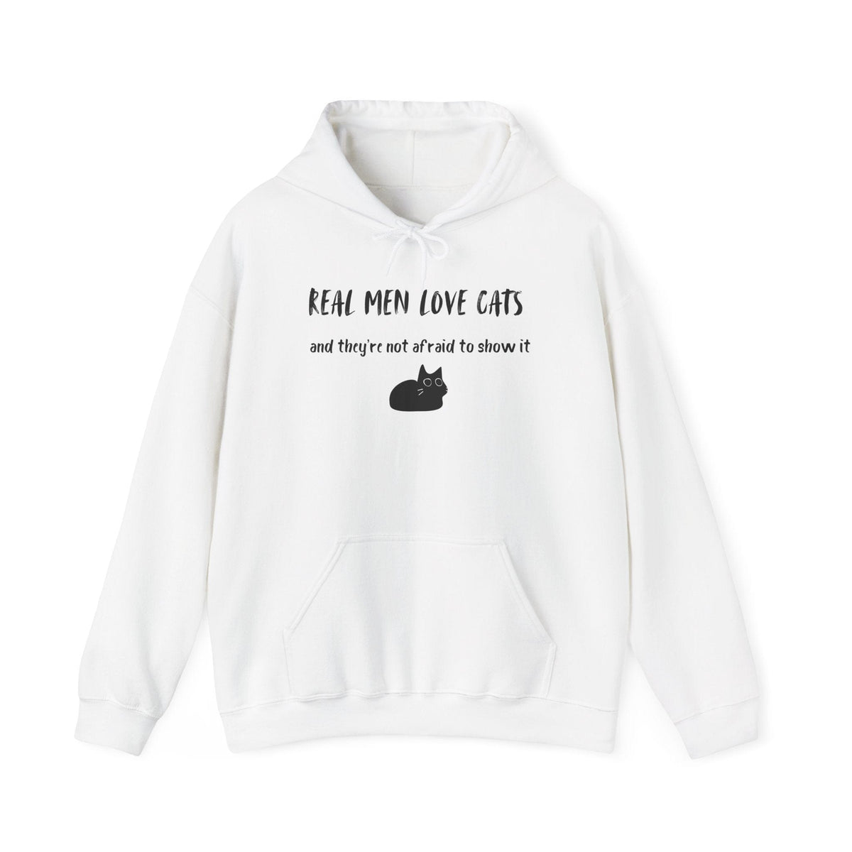 Real Men Love Cats (and they’re not afraid to show it) Hoodie - PetXcite