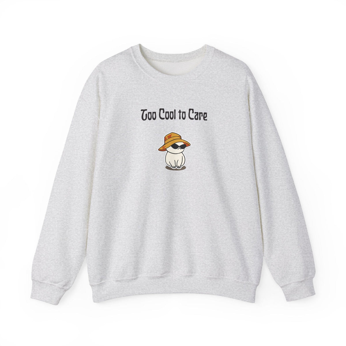 Too Cool To Care Sweatshirt - PetXcite