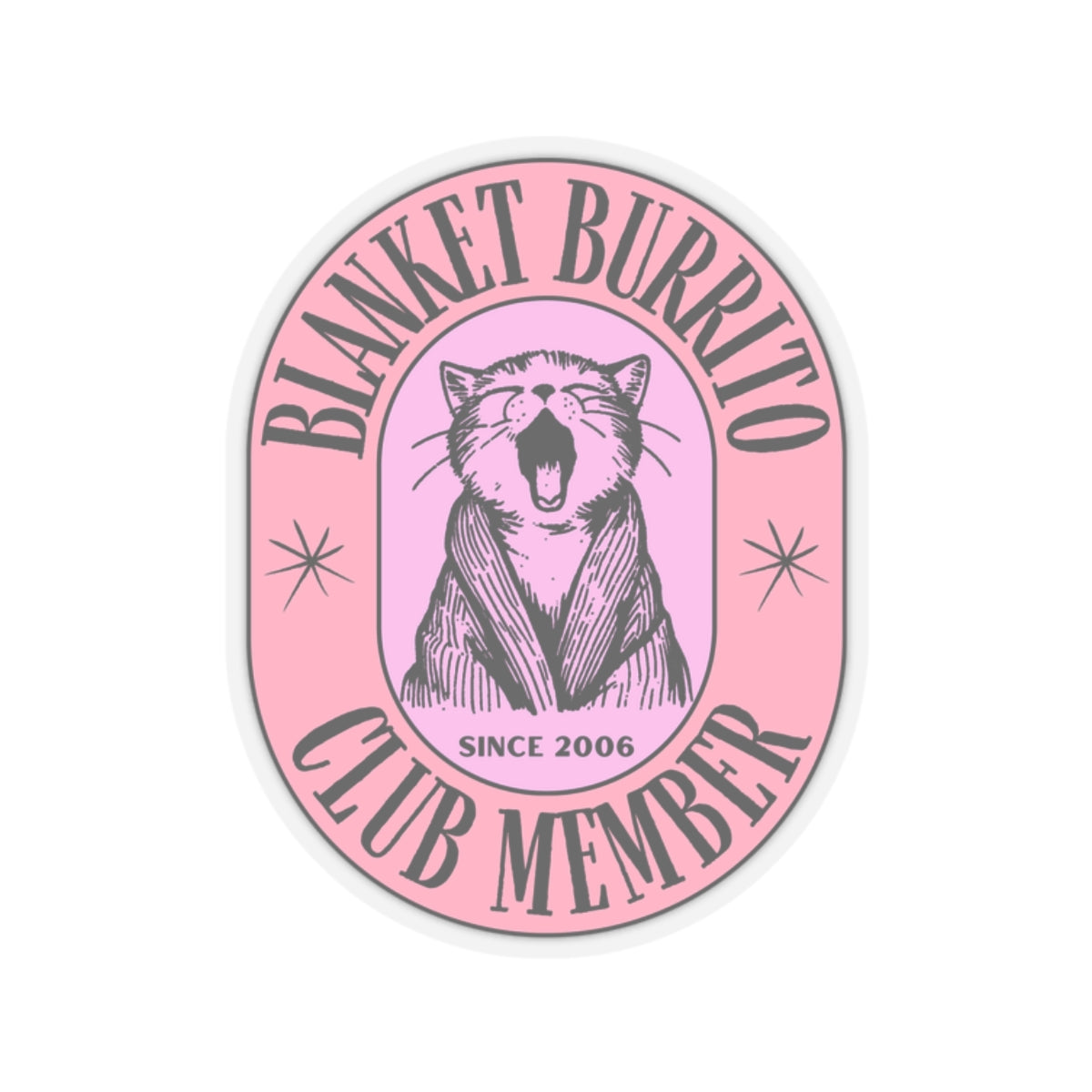Blanket Burrito Club Sticker, additional view