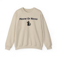 Meow Or Never Sweatshirt - PetXcite