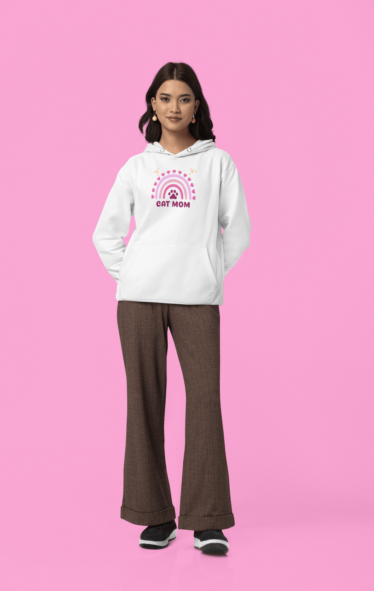 Cat Mom Hoodie - PetXcite