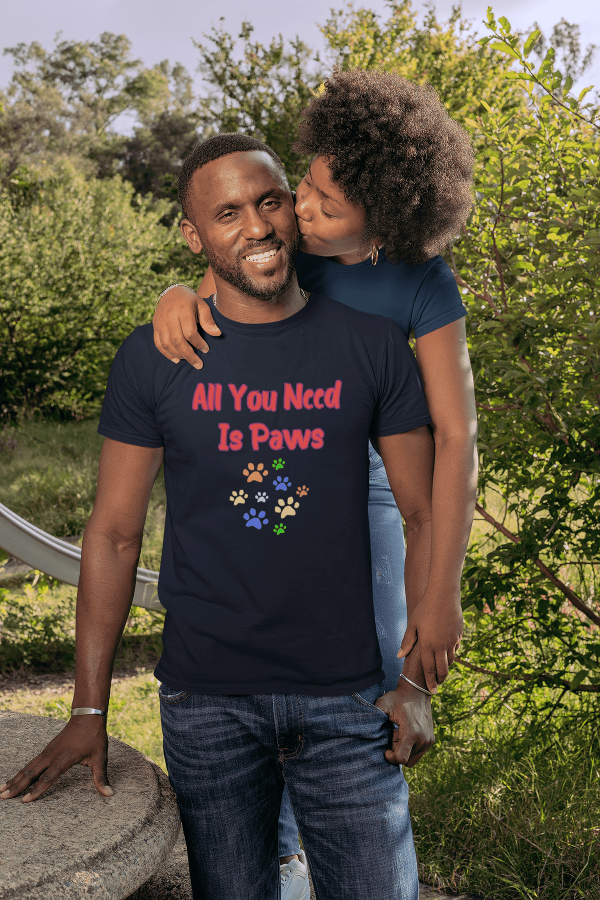 All You Need Is Paws T-Shirt - PetXcite