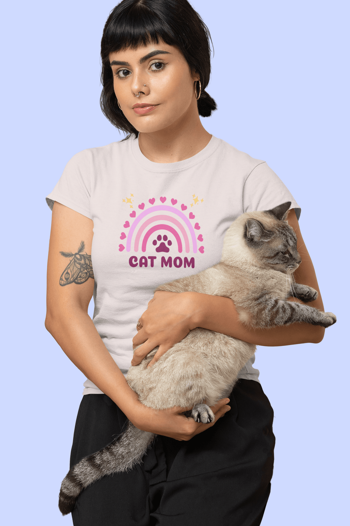 Cat Mom T-Shirt - PetXcite