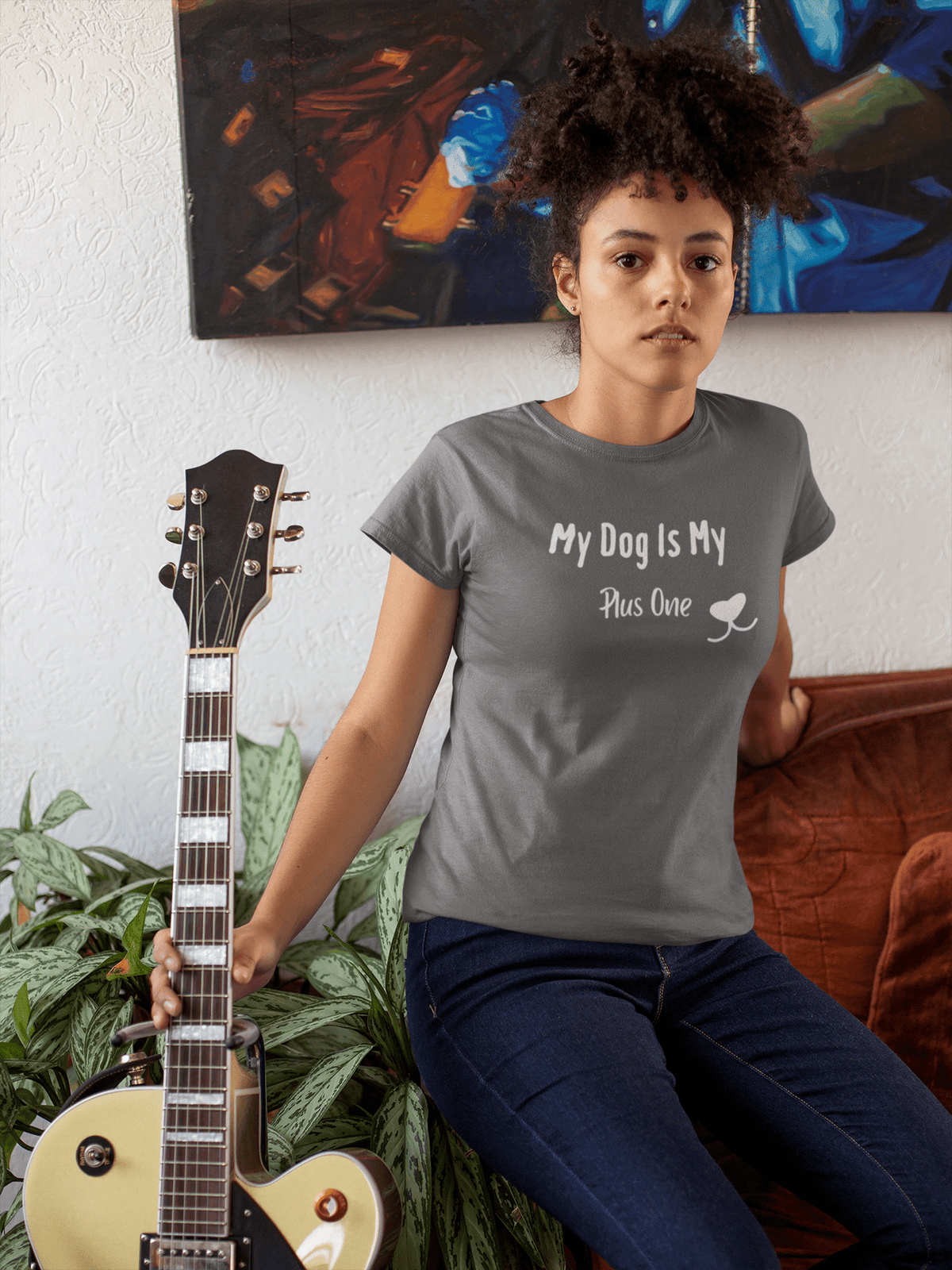 My Dog Is My Plus One T-Shirt - PetXcite