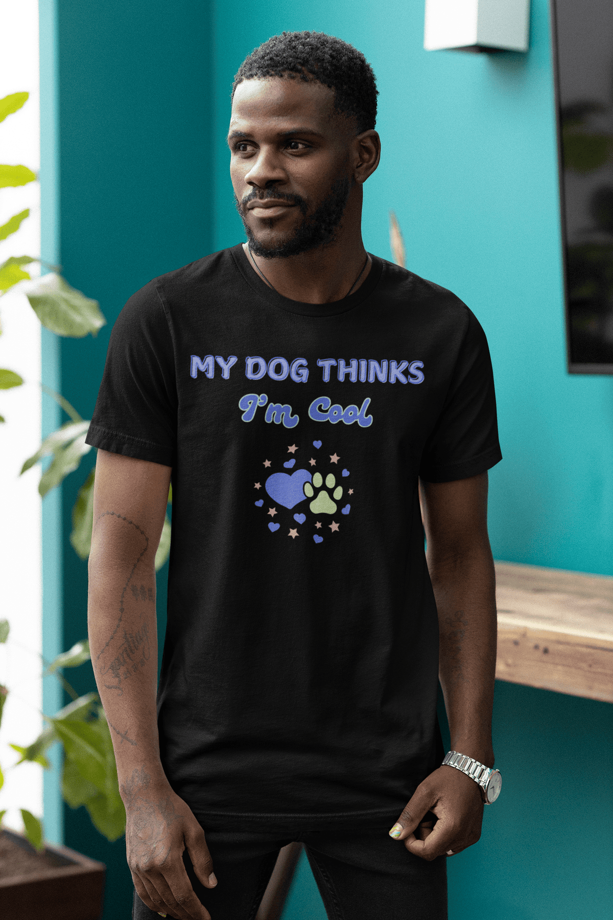 My Dog Thinks I'm Cool T-Shirt - PetXcite