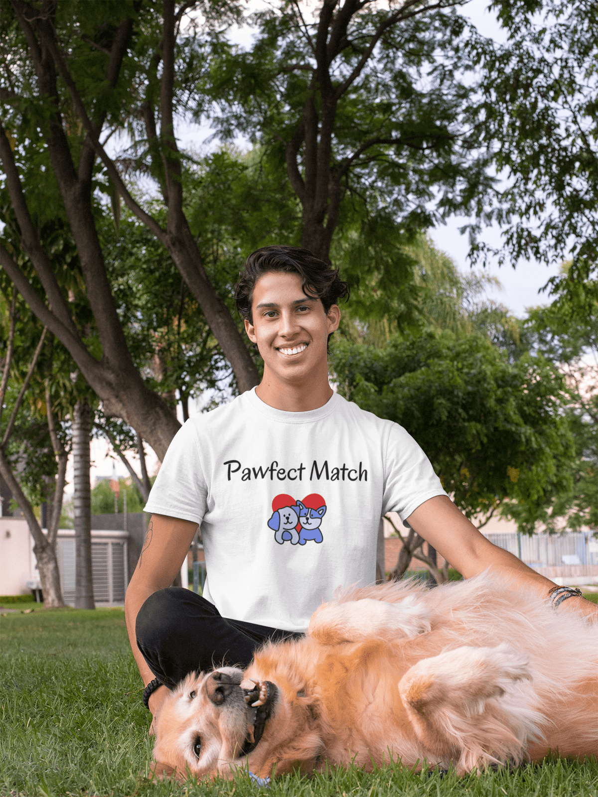 Pawfect Match T-Shirt - PetXcite