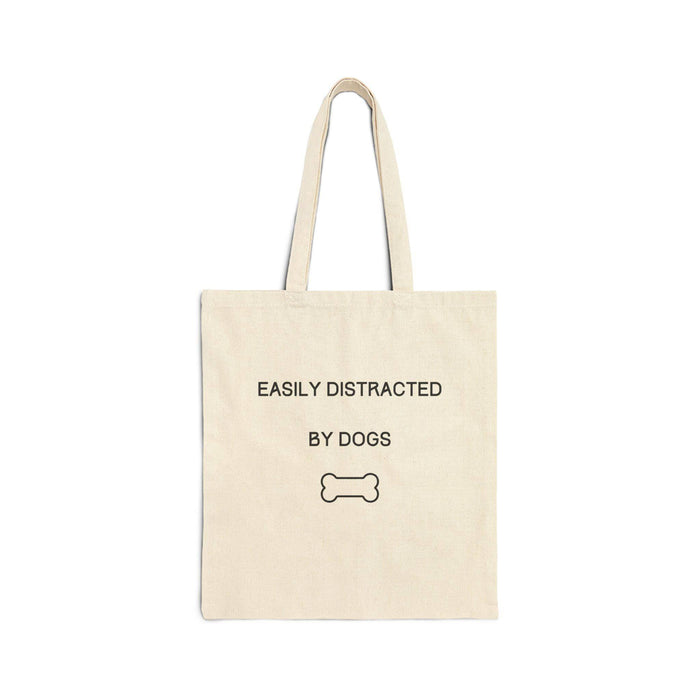 Easily Distracted By Dogs Tote Bag - PetXcite