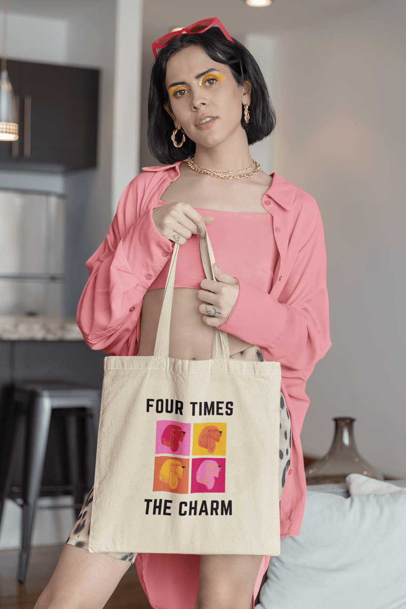 Four Times The Charm Tote Bag, additional view