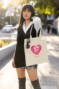 I Love My Pet Tote Bag - PetXcite