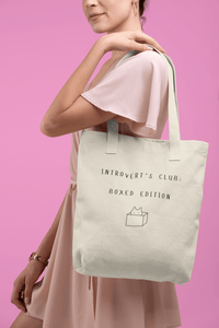 Introvert's Club: Boxed Edition Tote Bag - PetXcite