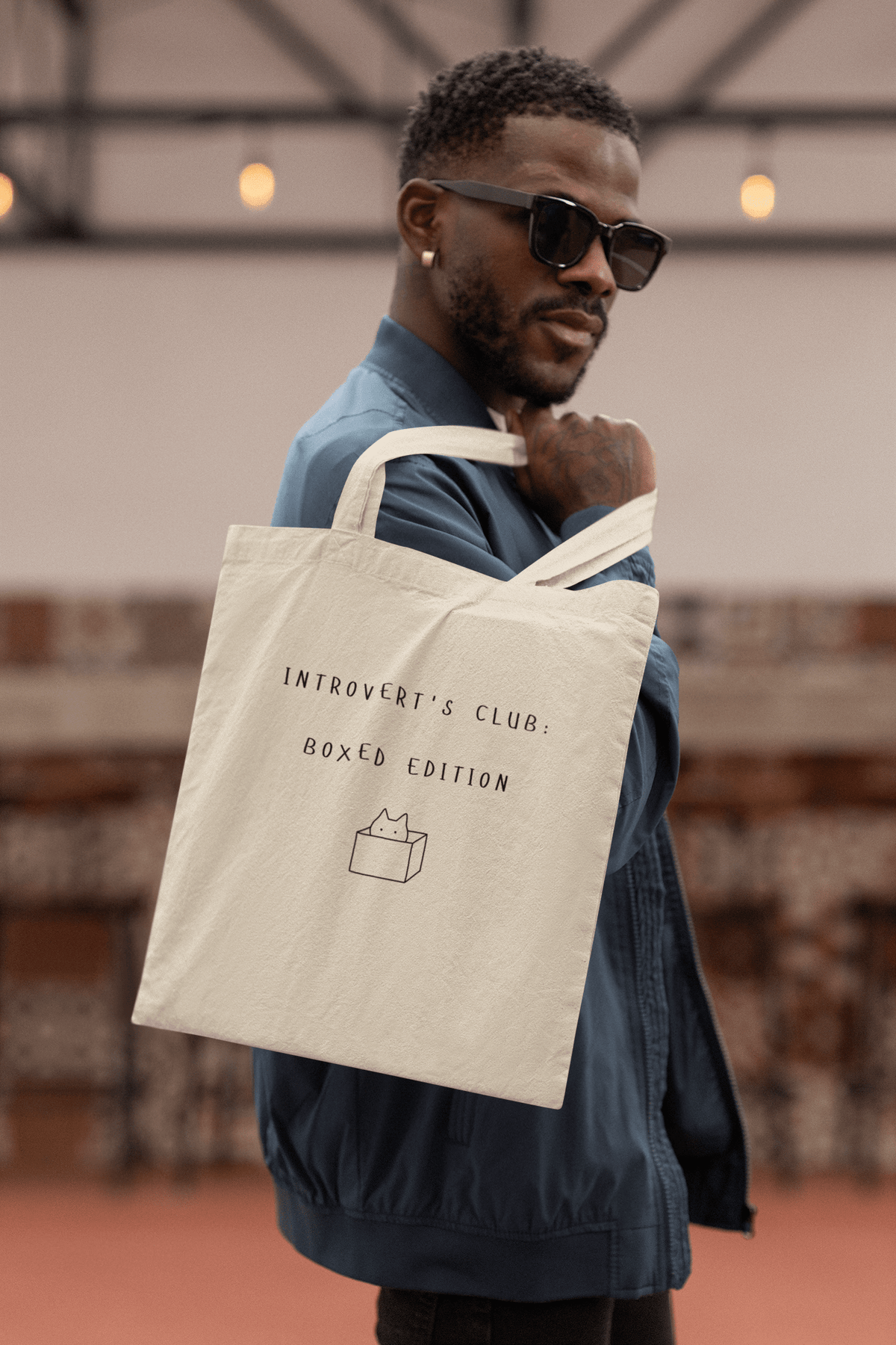 Introvert's Club: Boxed Edition Tote Bag - PetXcite