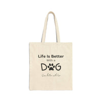 Life is Better With A Dog (Even Better With 2) Tote Bag - PetXcite