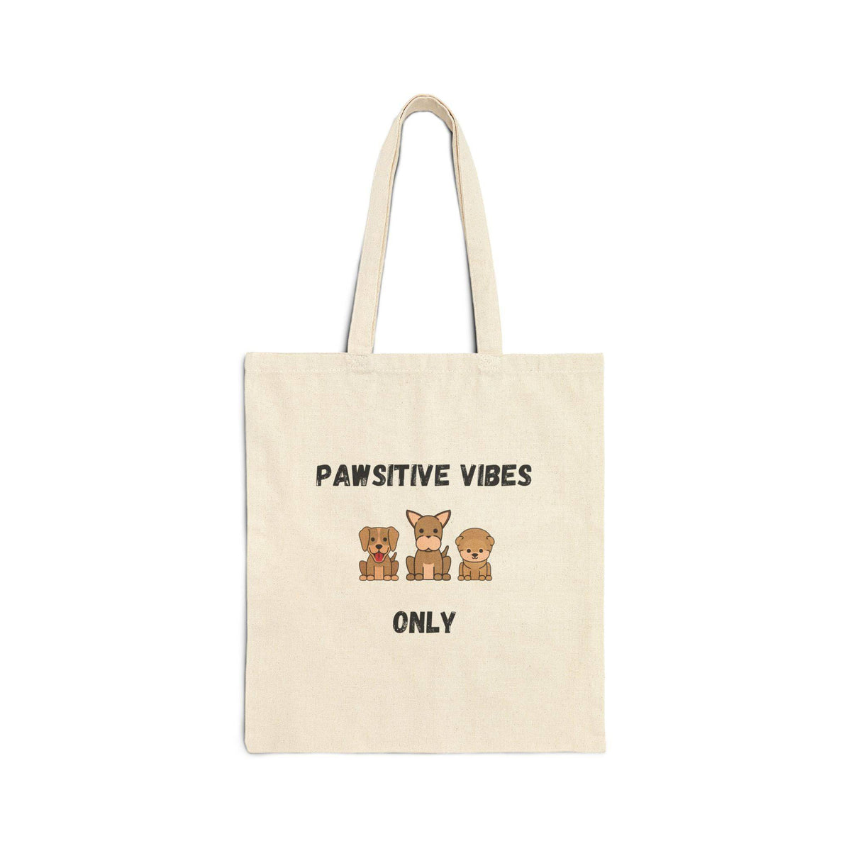 Pawsitive Vibes Only Tote Bag - PetXcite