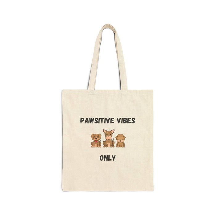 Pawsitive Vibes Only Tote Bag - PetXcite