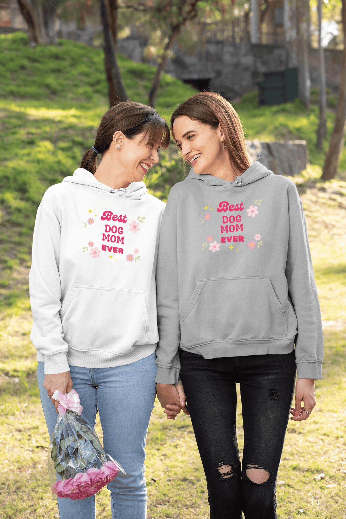 Best Dog Mom Ever Hoodie - PetXcite