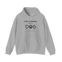 Life is Better With A Dog (Even Better With 2) Hoodie - PetXcite