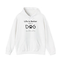 Life is Better With A Dog (Even Better With 2) Hoodie - PetXcite