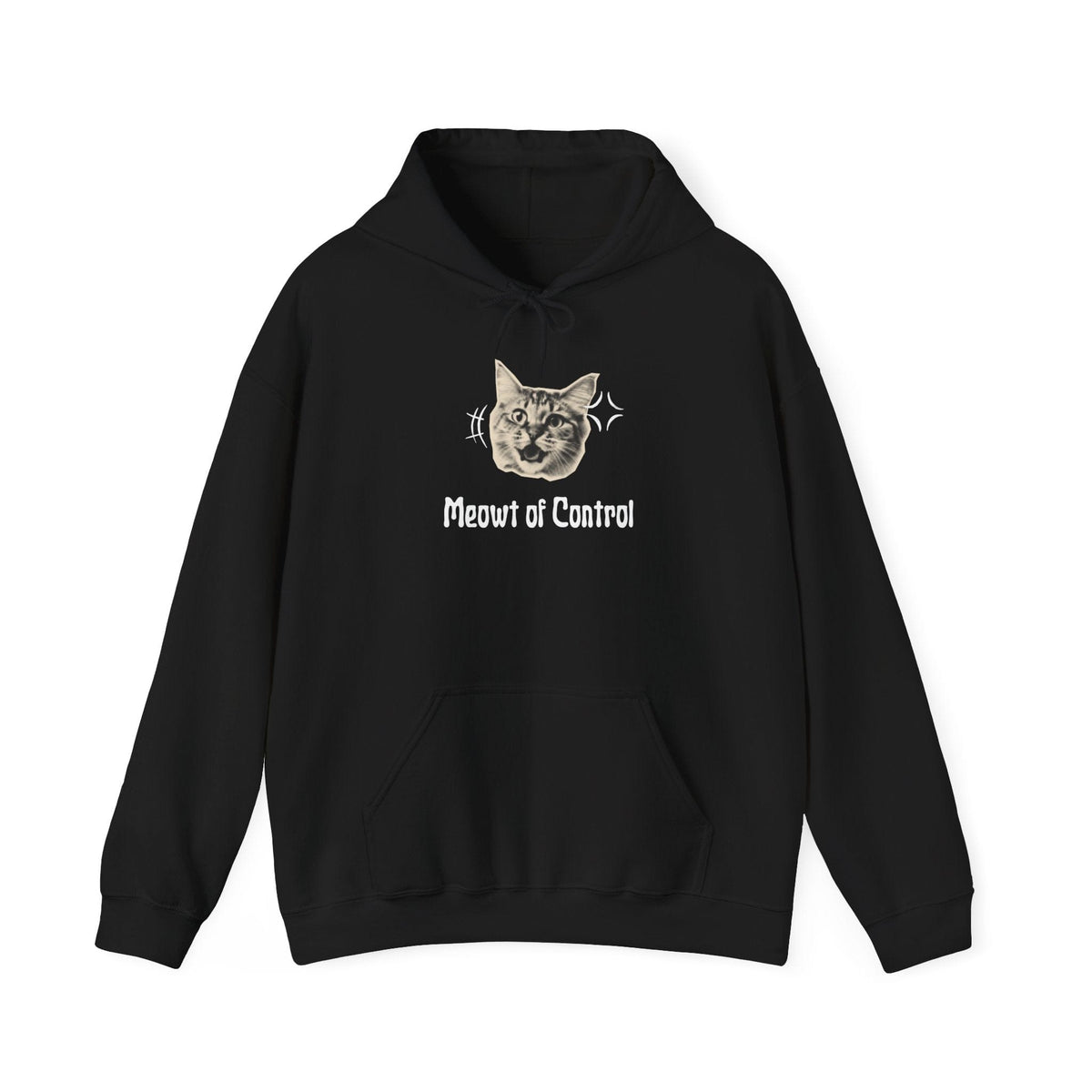 Meowt Of Control Hoodie - PetXcite