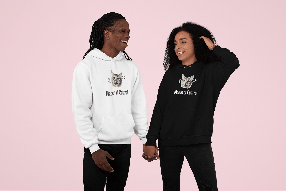 Meowt Of Control Hoodie - PetXcite