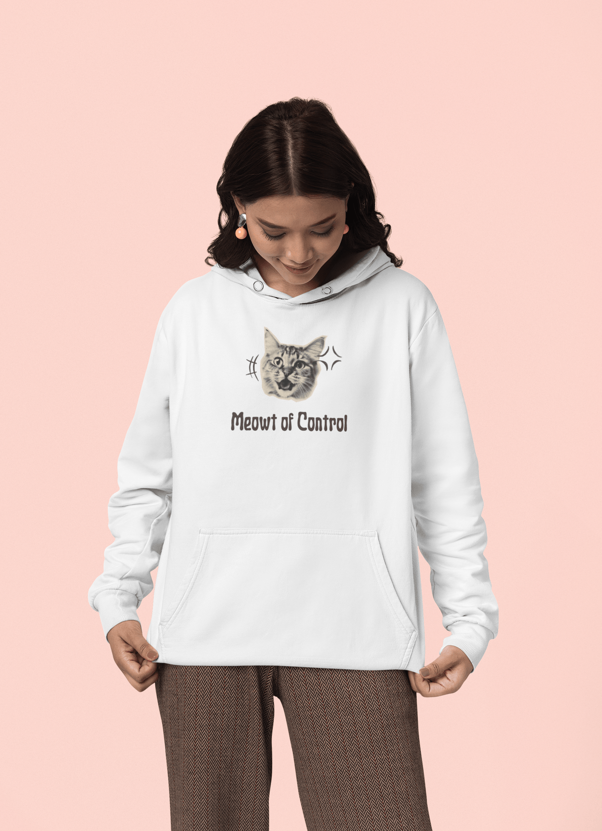 Meowt Of Control Hoodie - PetXcite