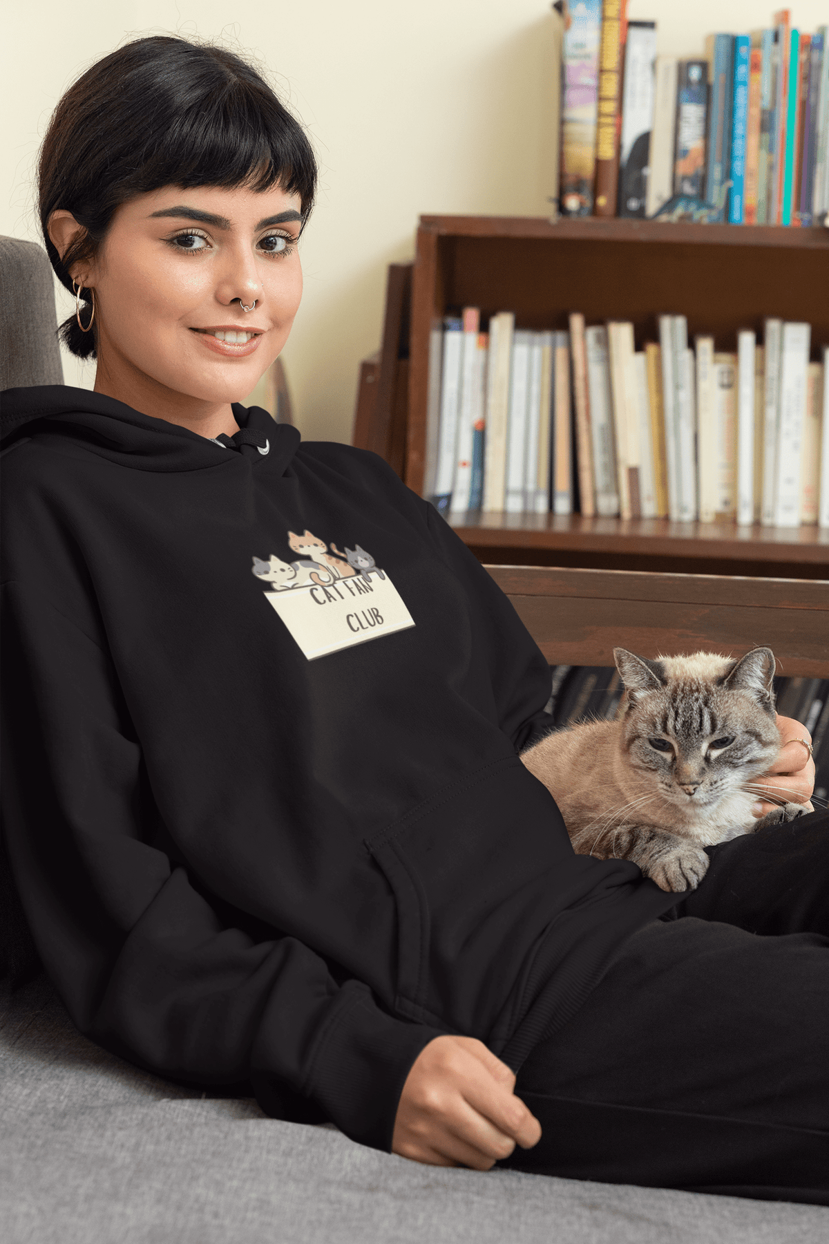 Cat Fan Club Hoodie - PetXcite