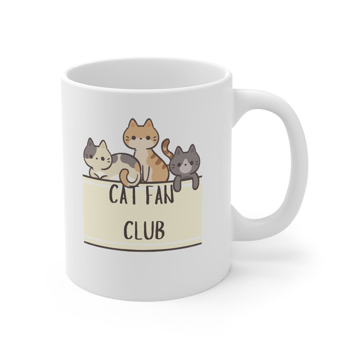 Cat Fan Club Mug - PetXcite