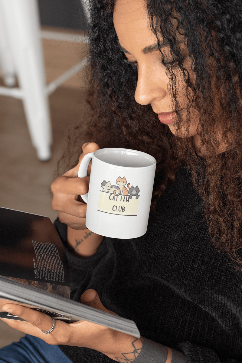 Cat Fan Club Mug - PetXcite