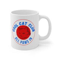 Cool Cat Club: All Paws In Mug - PetXcite