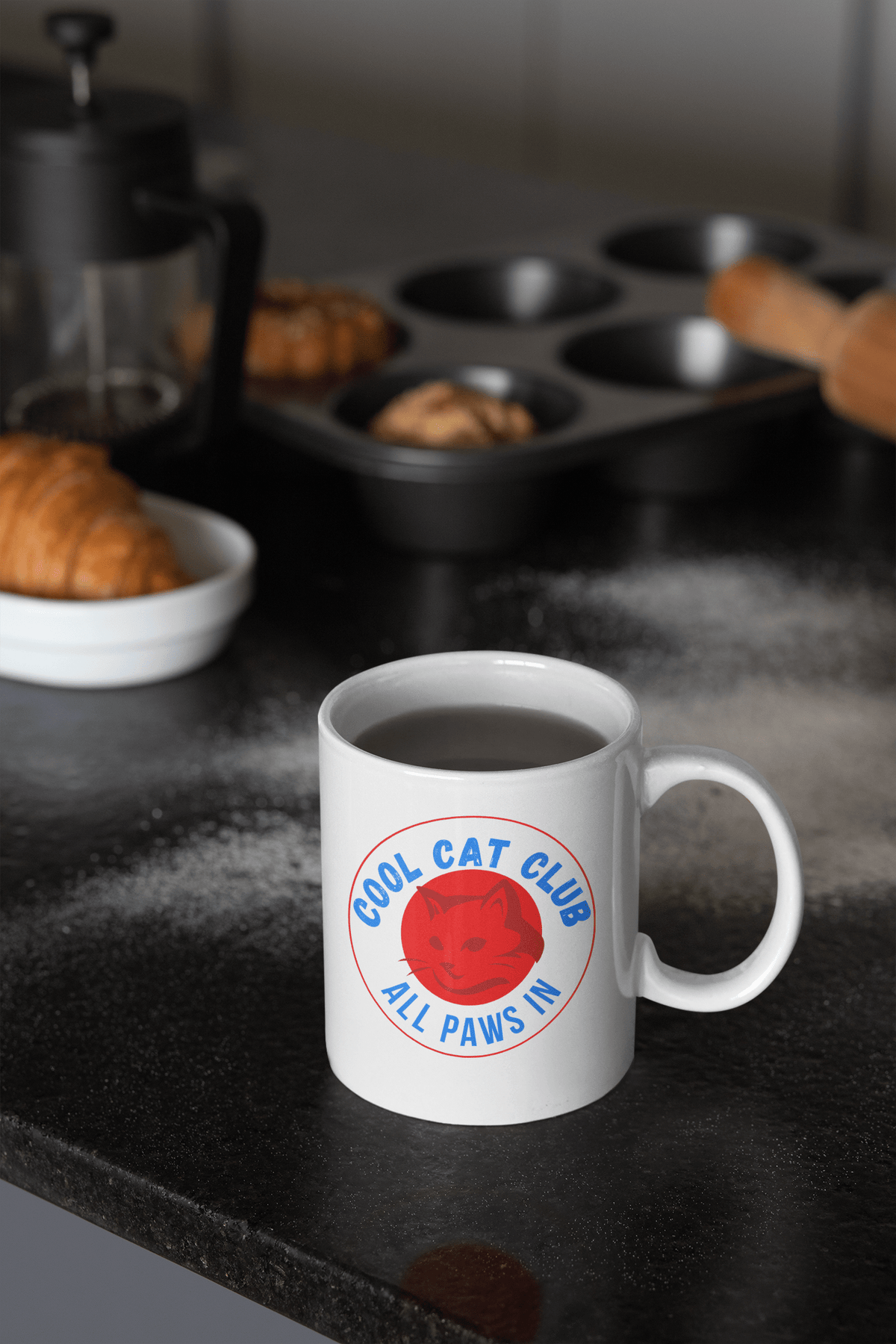 Cool Cat Club: All Paws In Mug - PetXcite