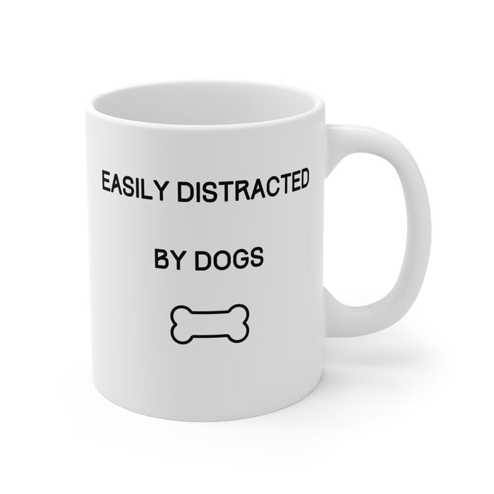 Easily Distracted By Dogs Mug - PetXcite