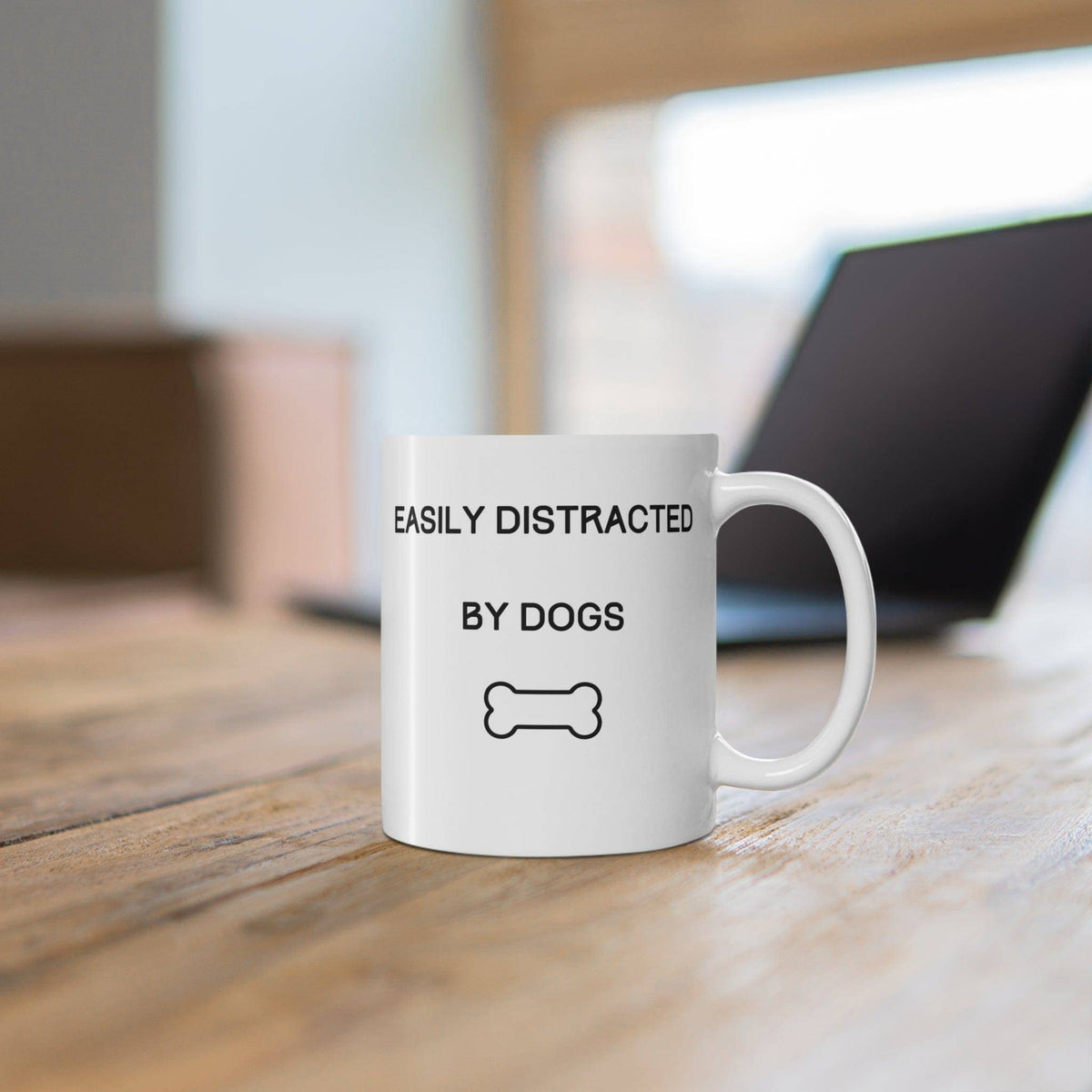 Easily Distracted By Dogs Mug - PetXcite