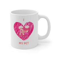 I Love My Pet Mug - PetXcite