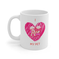 I Love My Pet Mug - PetXcite