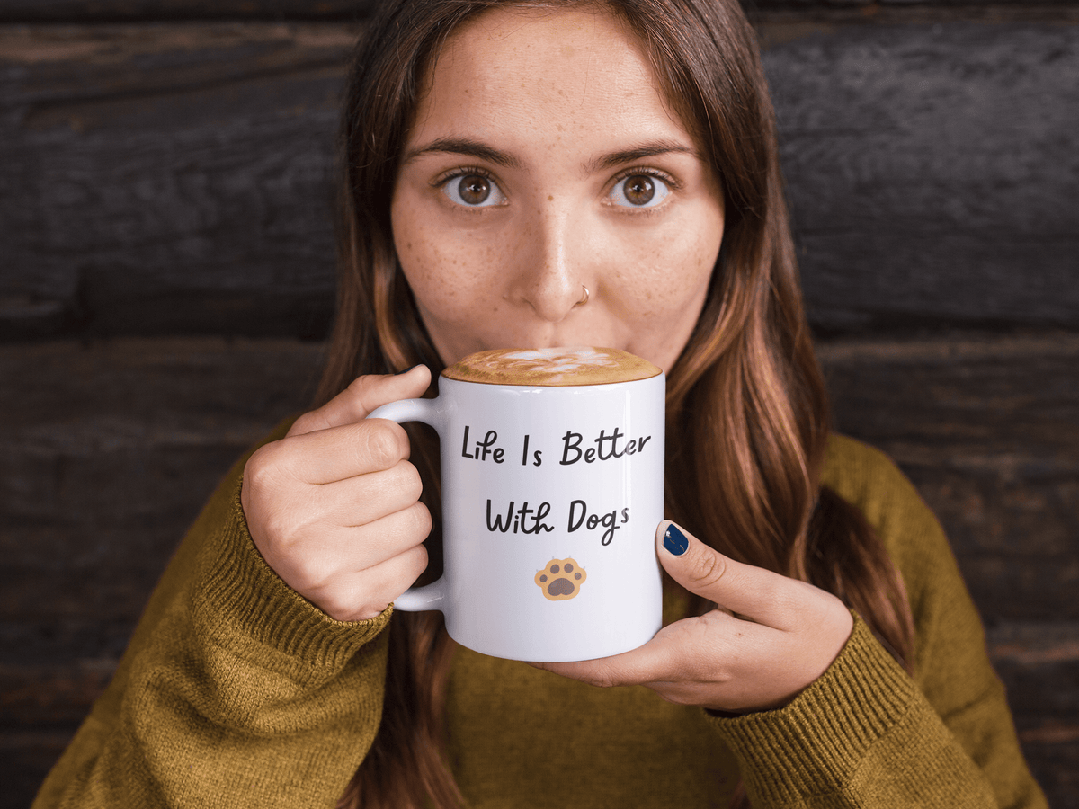 Life Is Better With Dogs Mug - PetXcite