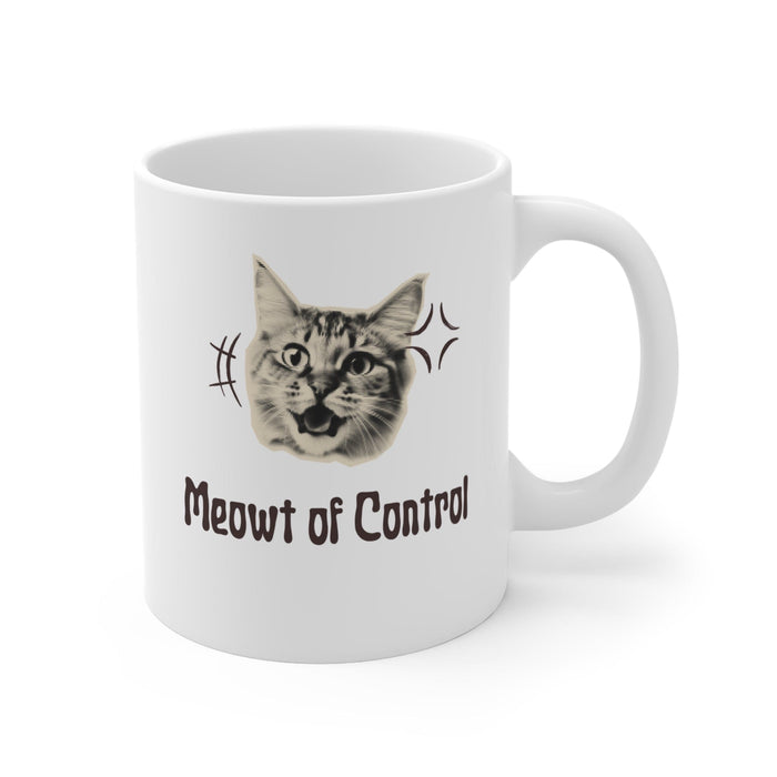 Meowt Of Control Mug - PetXcite