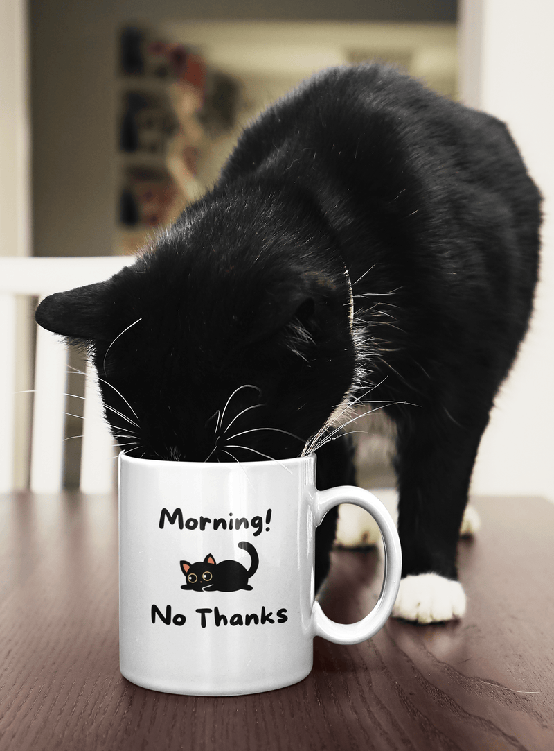 Morning! No Thanks Mug - PetXcite