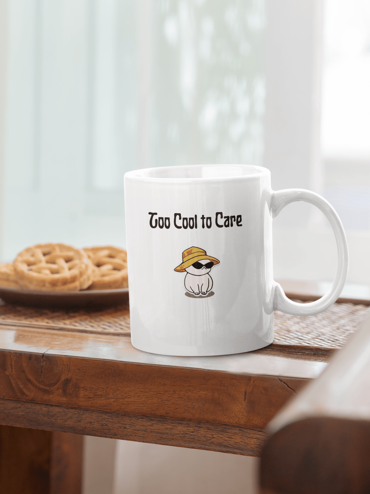 Too Cool To Care Mug - PetXcite