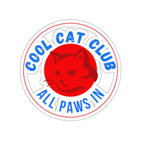 Cool Cat Club: All Paws In Sticker - PetXcite