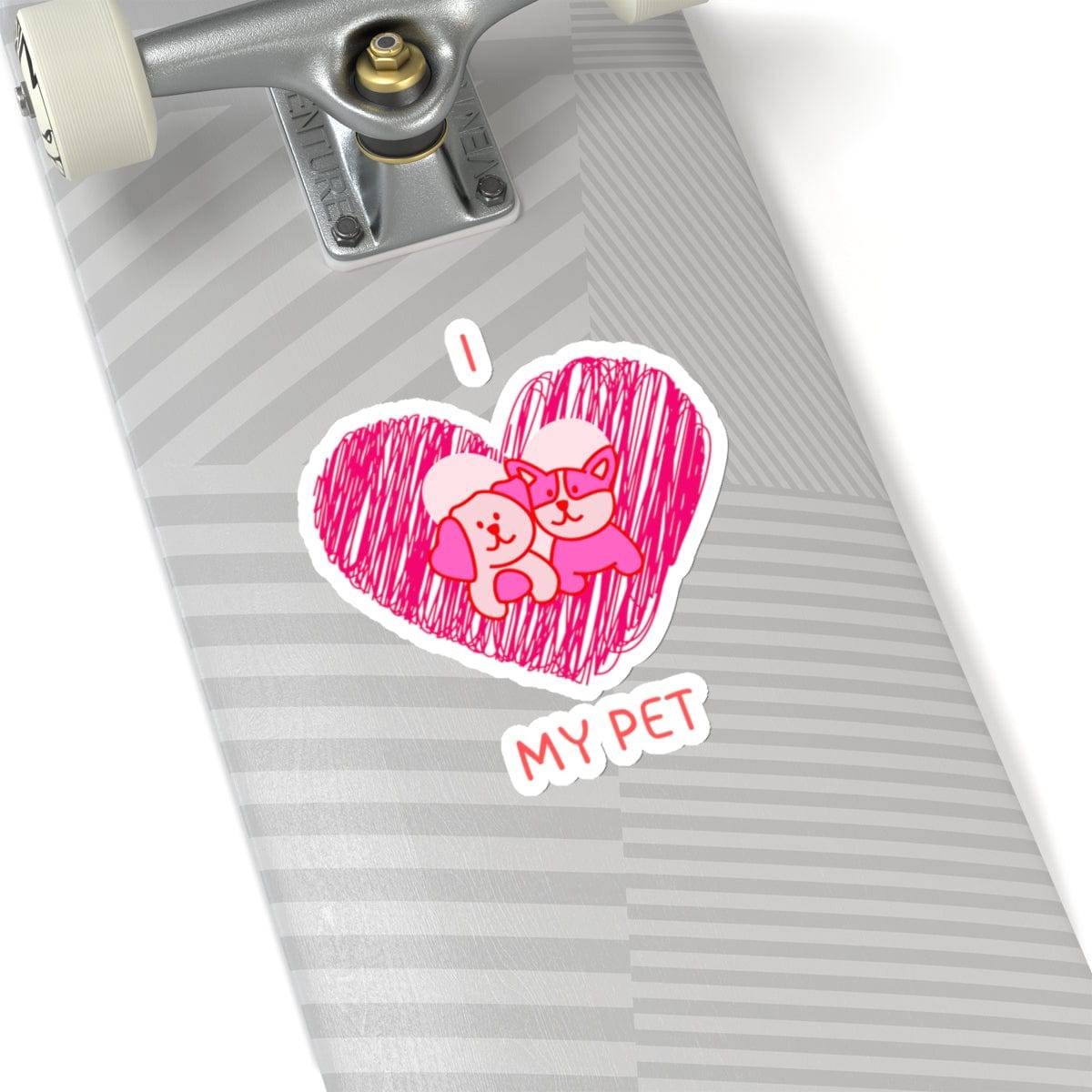 I Love My Pet Sticker - PetXcite