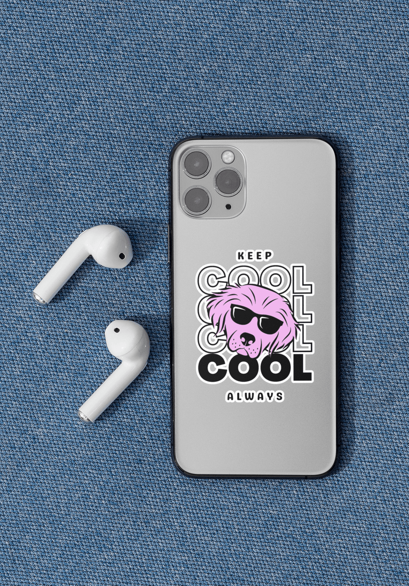 Keep Cool Always Sticker, additional view