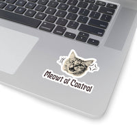 Meowt Of Control Sticker - PetXcite