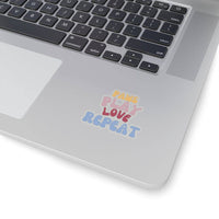 Paws Play Love Repeat Sticker - PetXcite