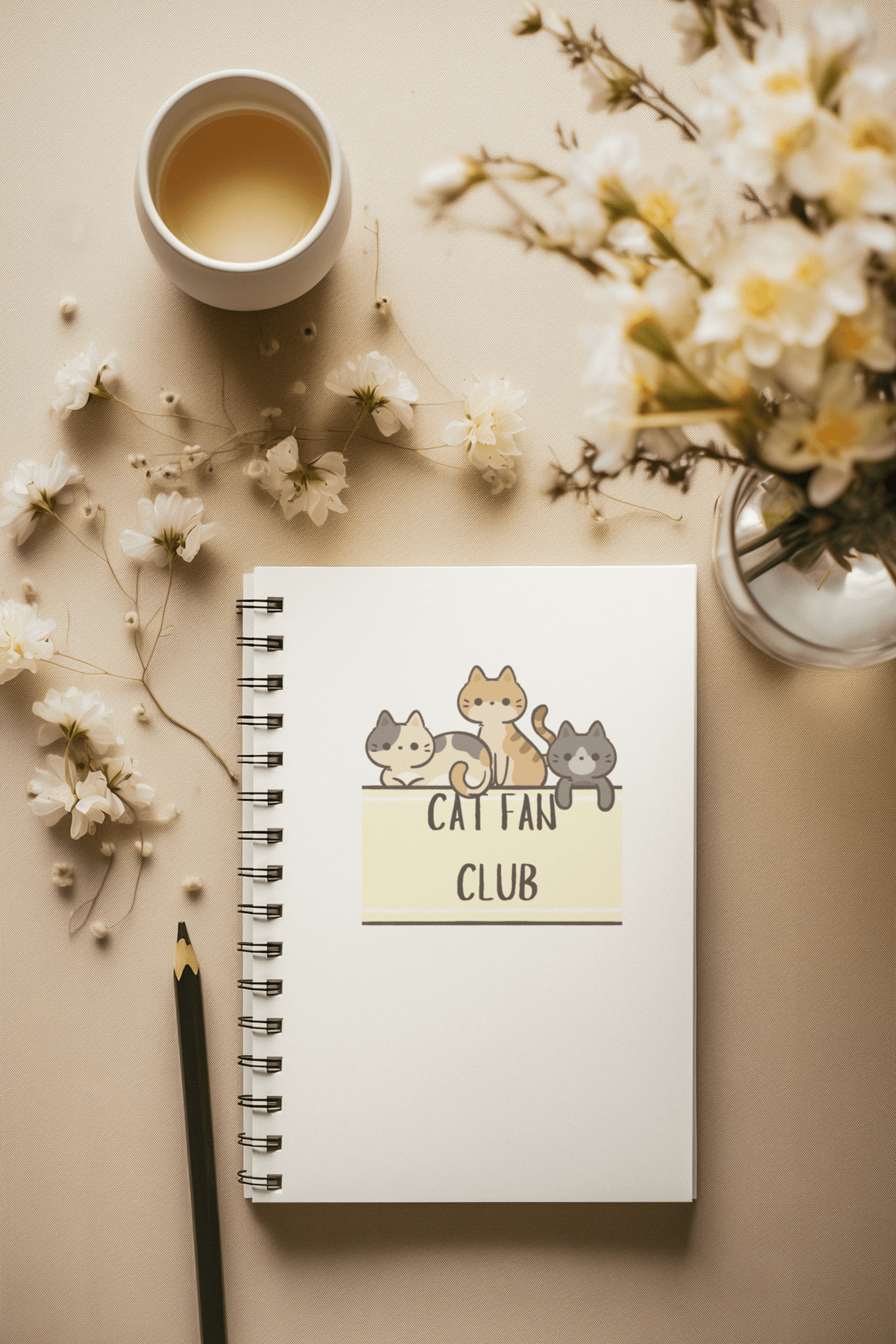 Cat Fan Club Notebook - PetXcite