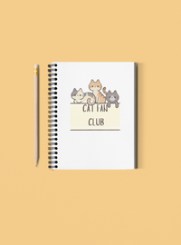 Cat Fan Club Notebook - PetXcite