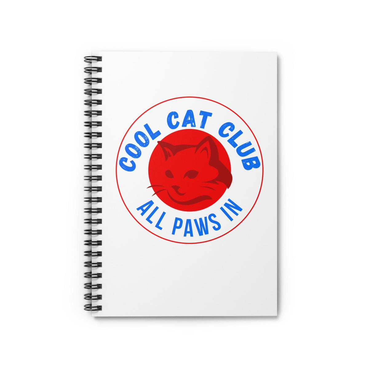 Cool Cat Club: All Paws In Notebook - PetXcite