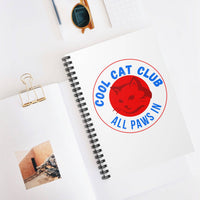 Cool Cat Club: All Paws In Notebook - PetXcite